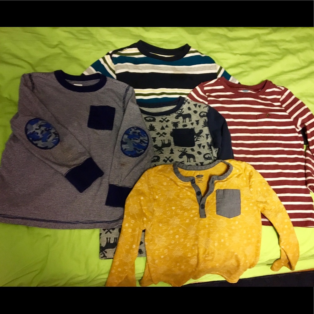 Boys long sleeve shirts